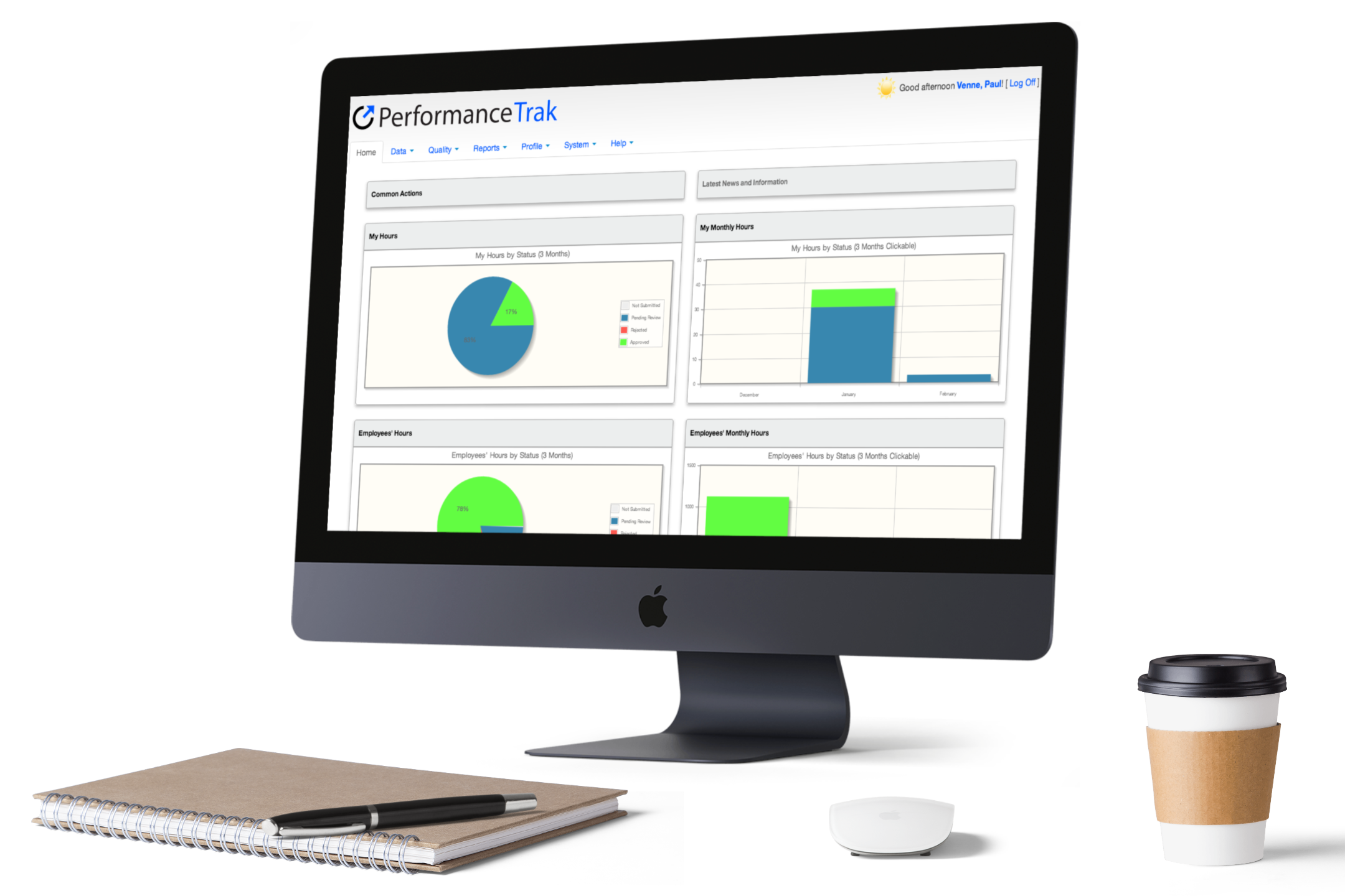 PerformanceTrak Dashboard